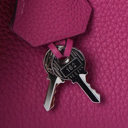 Hermes Togo Birkin 25 Rose Pourpre 36 of 38