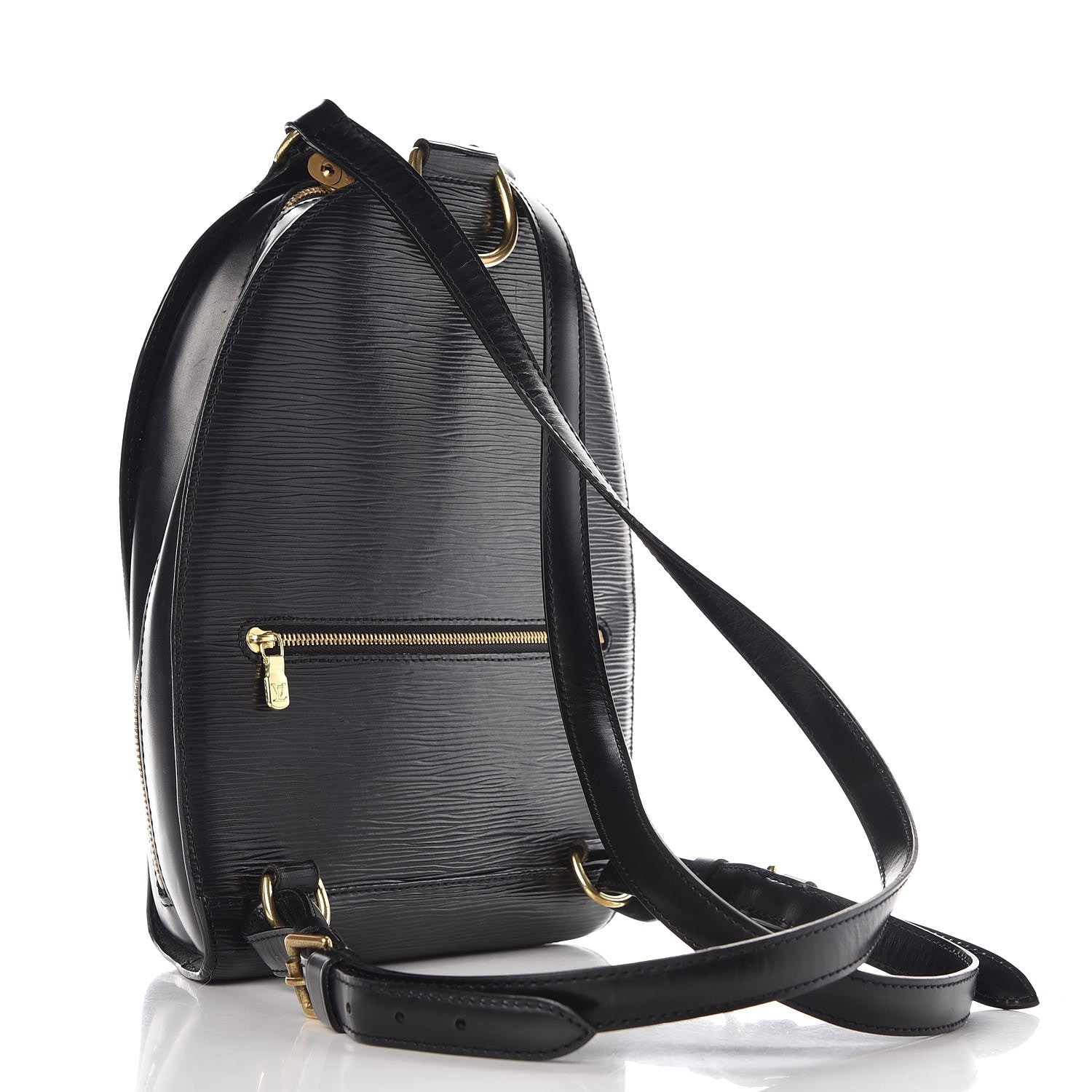 Louis Vuitton Epi Mabillon Backpack Black 3 of 6