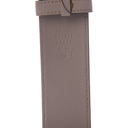 Gucci Calfskin Double G 40mm Belt 65 26 Porcelain Rose 3 of 3