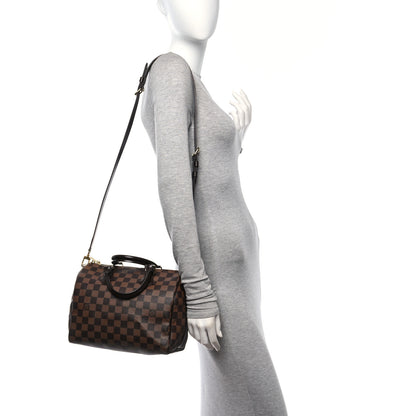 Louis Vuitton Damier Ebene Speedy Bandouliere 25 2 of 14