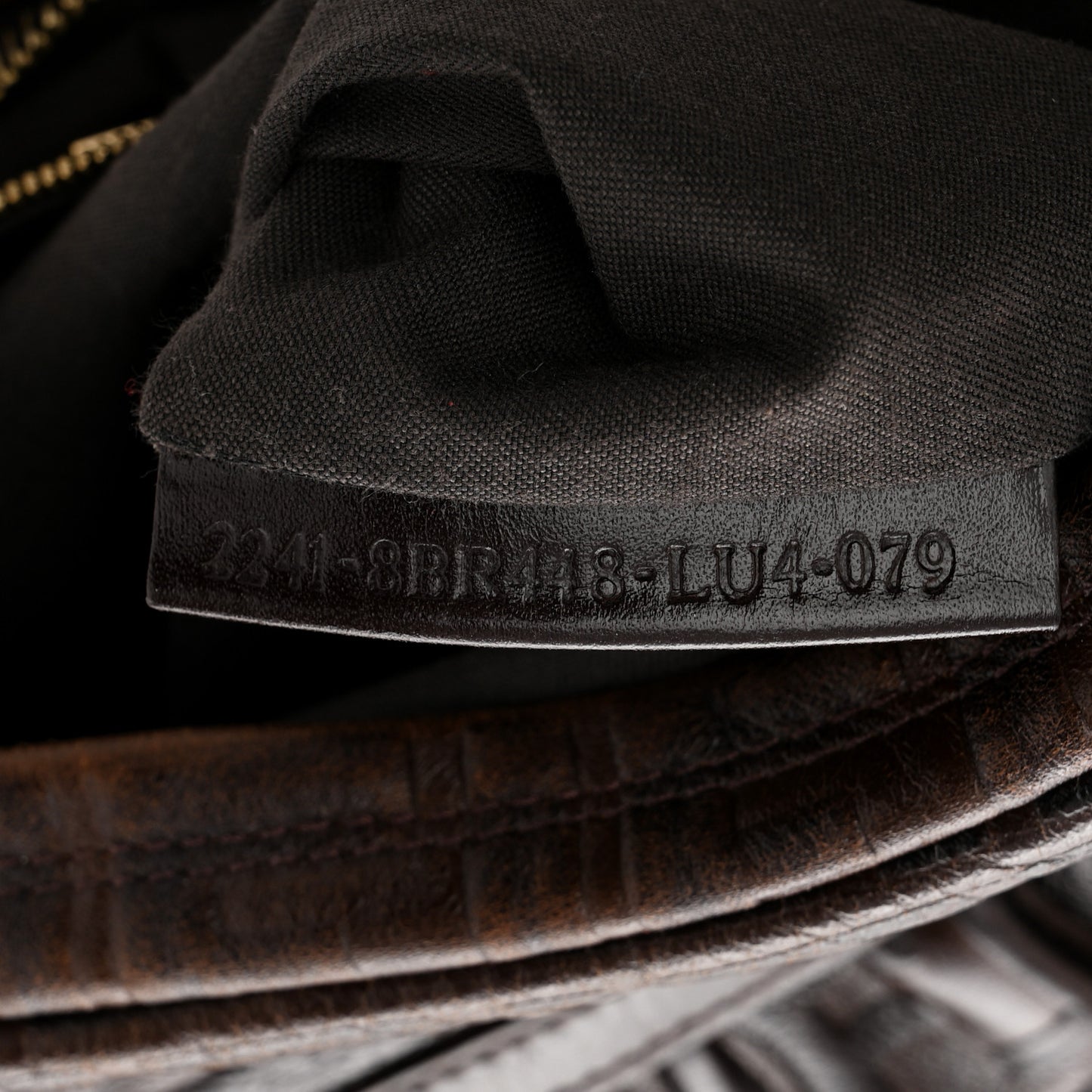 Vitello FF Embossed Chef Hobo Brown