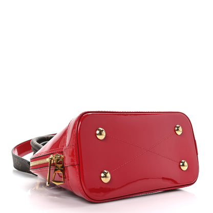 Louis Vuitton Patent Monogram Alma BB Scarlet 4 of 8