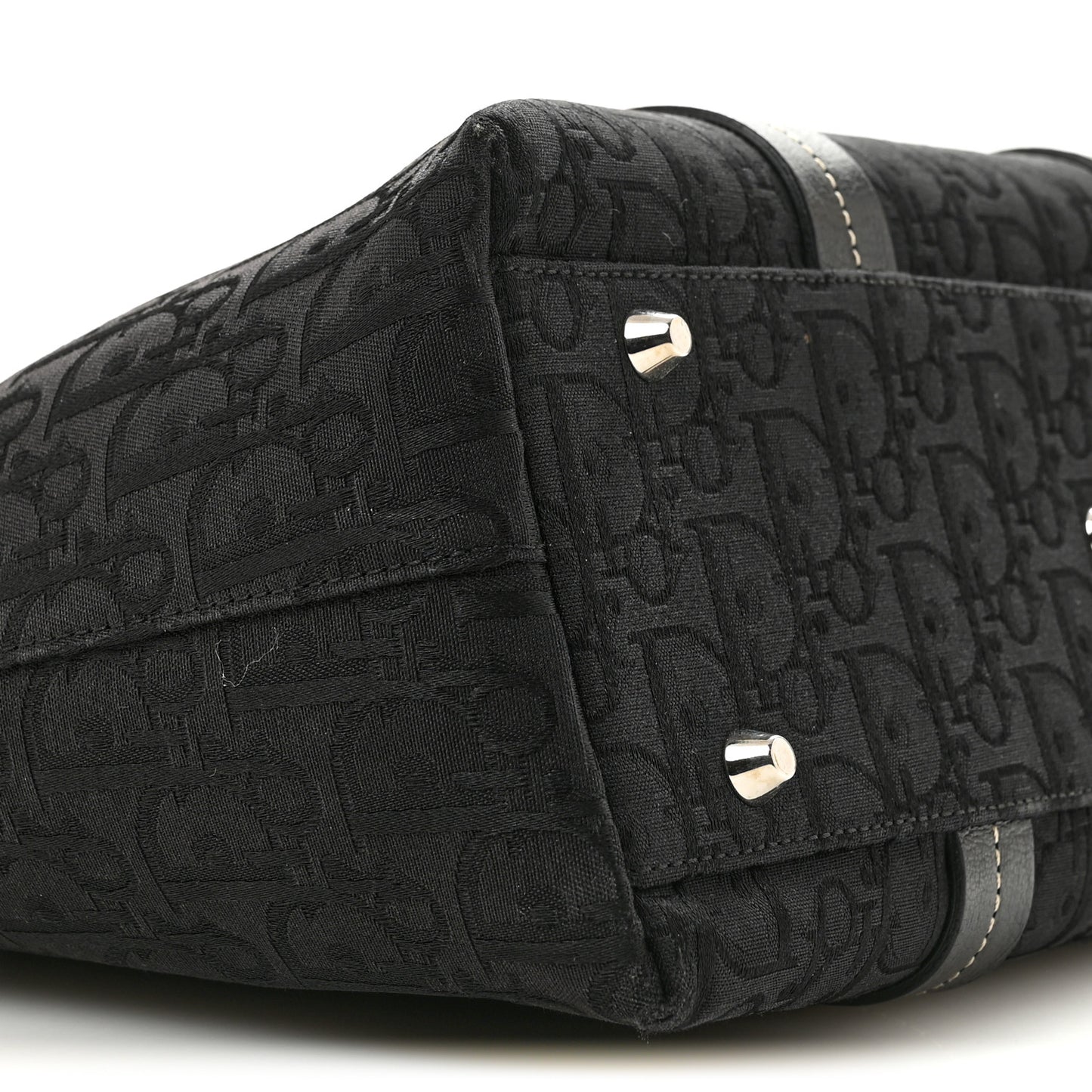 Monogram Vintage Flowers Dome Bag Black