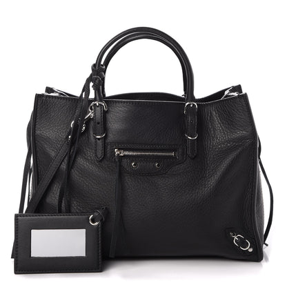 Balenciaga Veau Papier A6 Zip Around Tote Black 1 of 10