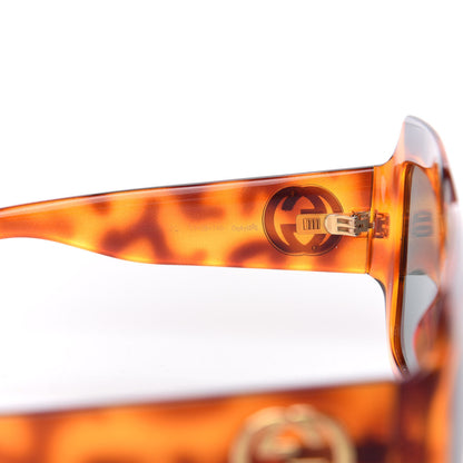 Gucci Acetate Square Frame Sunglasses GG 0053S Havana 6 of 8