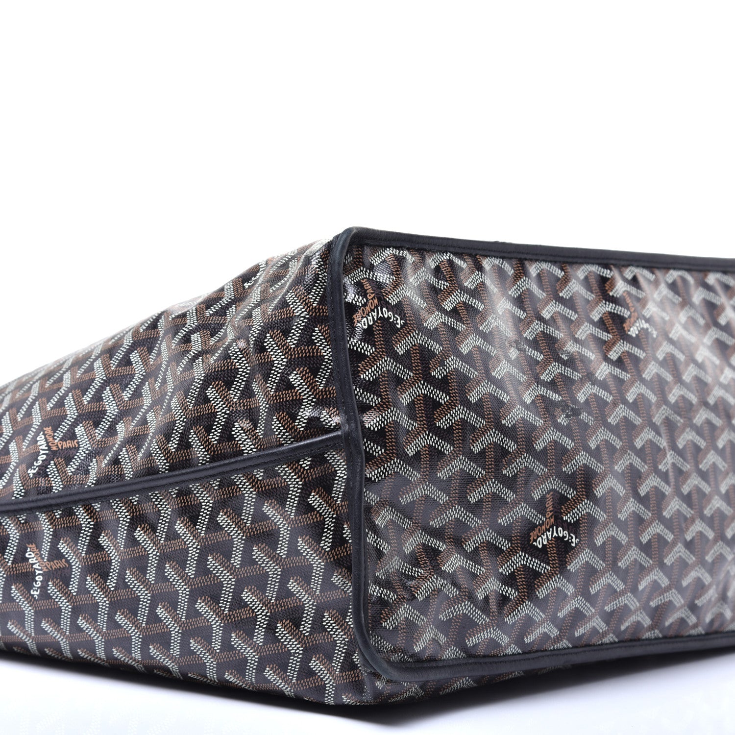 Goyard Goyardine Reversible Anjou GM Black 6 of 8