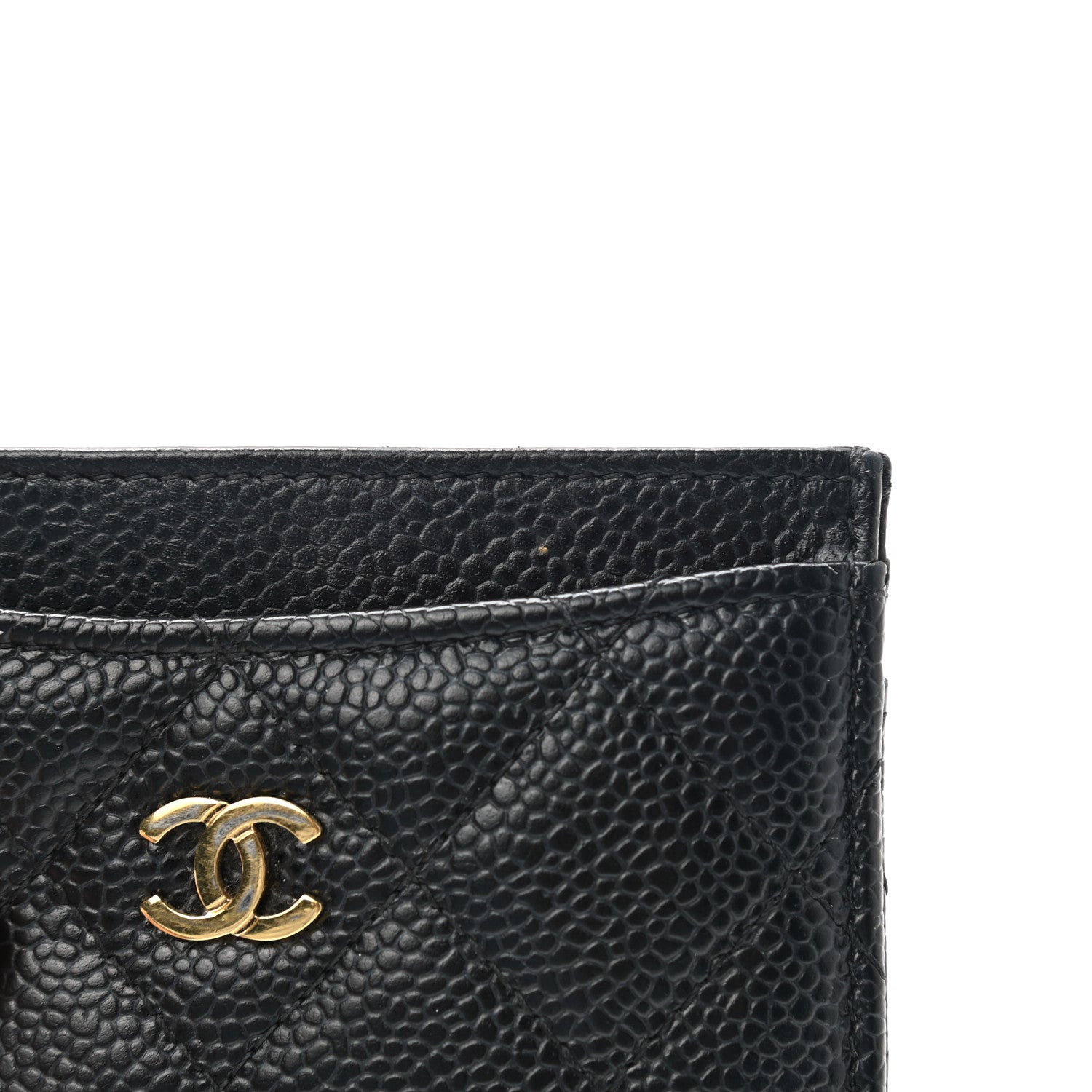Chanel Caviar Quilted Card Holder Black 9 of 9