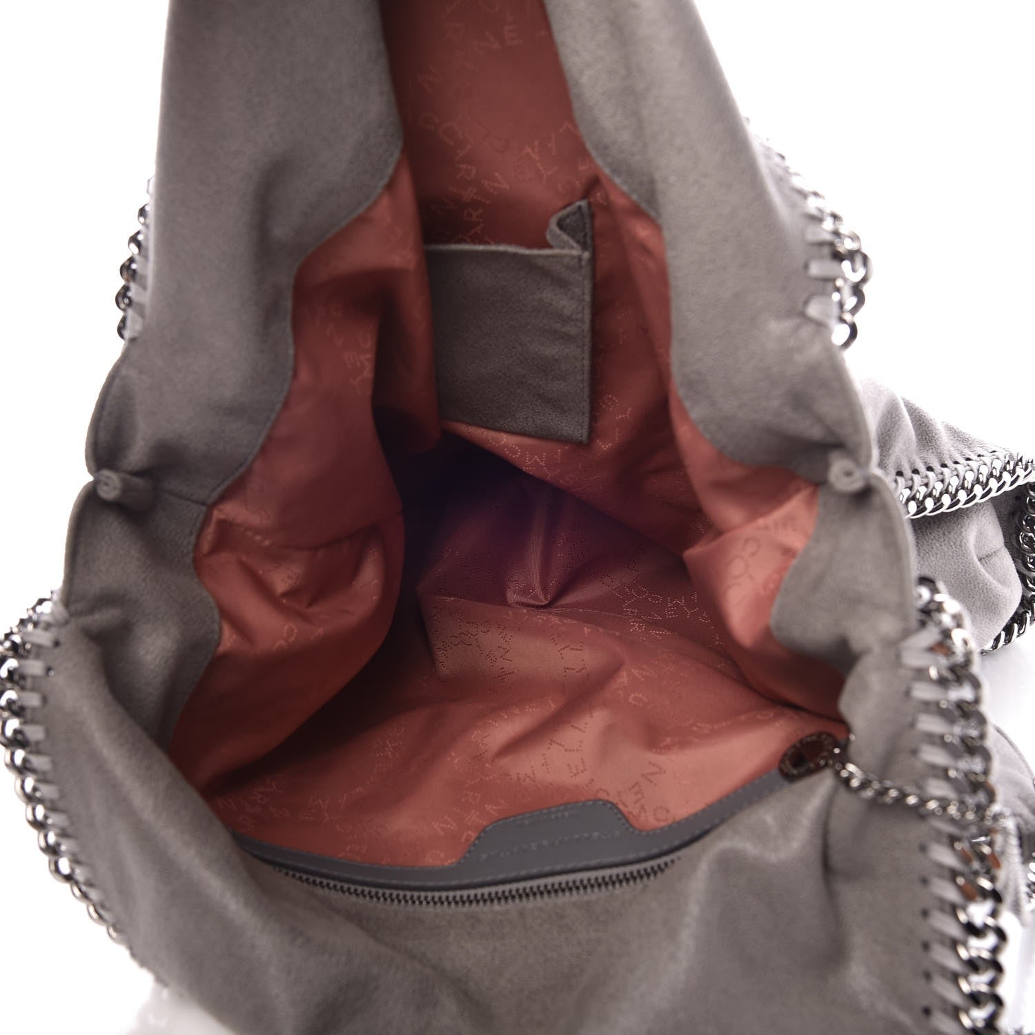 Stella McCartney Shaggy Deer Big Falabella Tote Grey 5 of 7