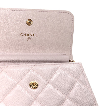 Chanel Caviar Quilted Miss Coco Clutch With Chain Light Purple 6 of 12