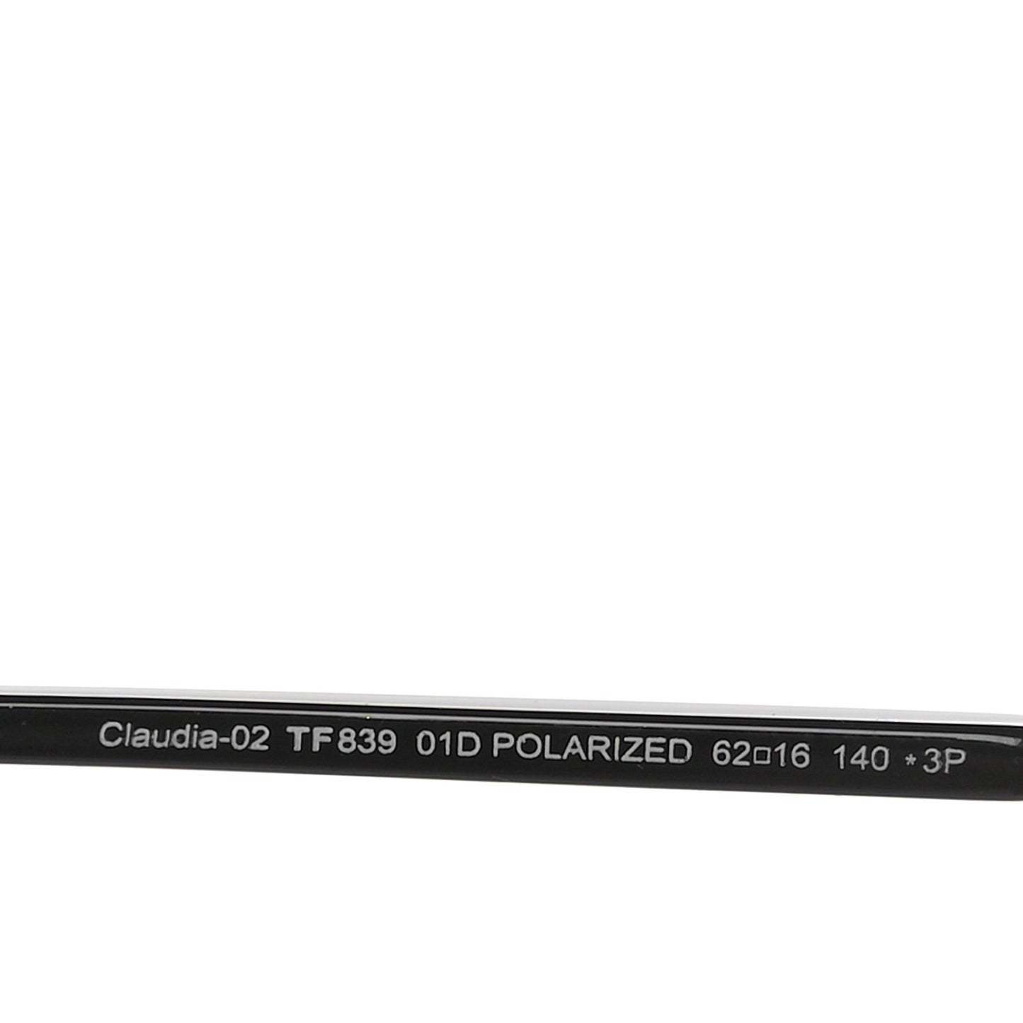 Claudia TF839 Sunglasses Black