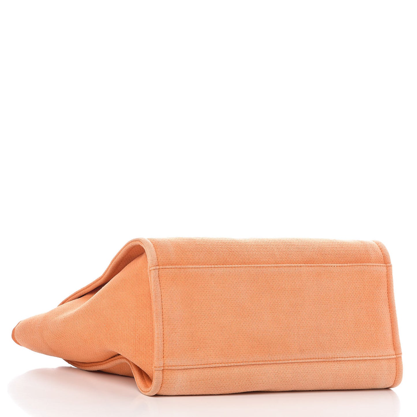 Canvas Large Deauville Tote Orange