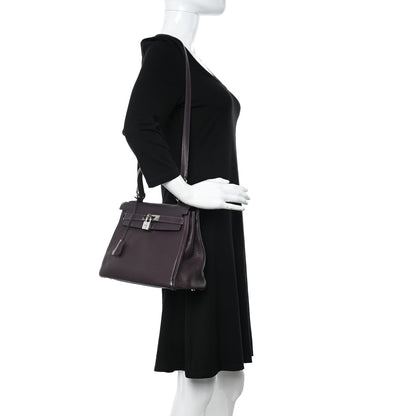 Hermes Taurillon Clemence Kelly Retourne 28 Raisin 2 of 24