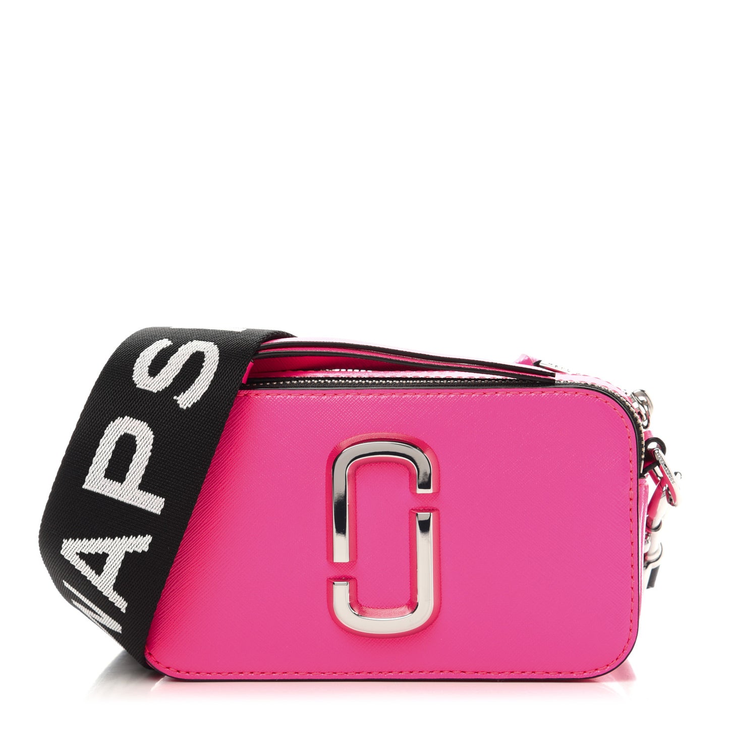 Saffiano Small Snapshot Camera Bag Pink