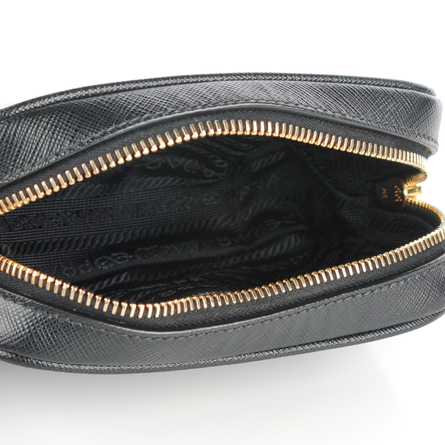 Prada Saffiano Mini Camera Crossbody Black 6 of 10
