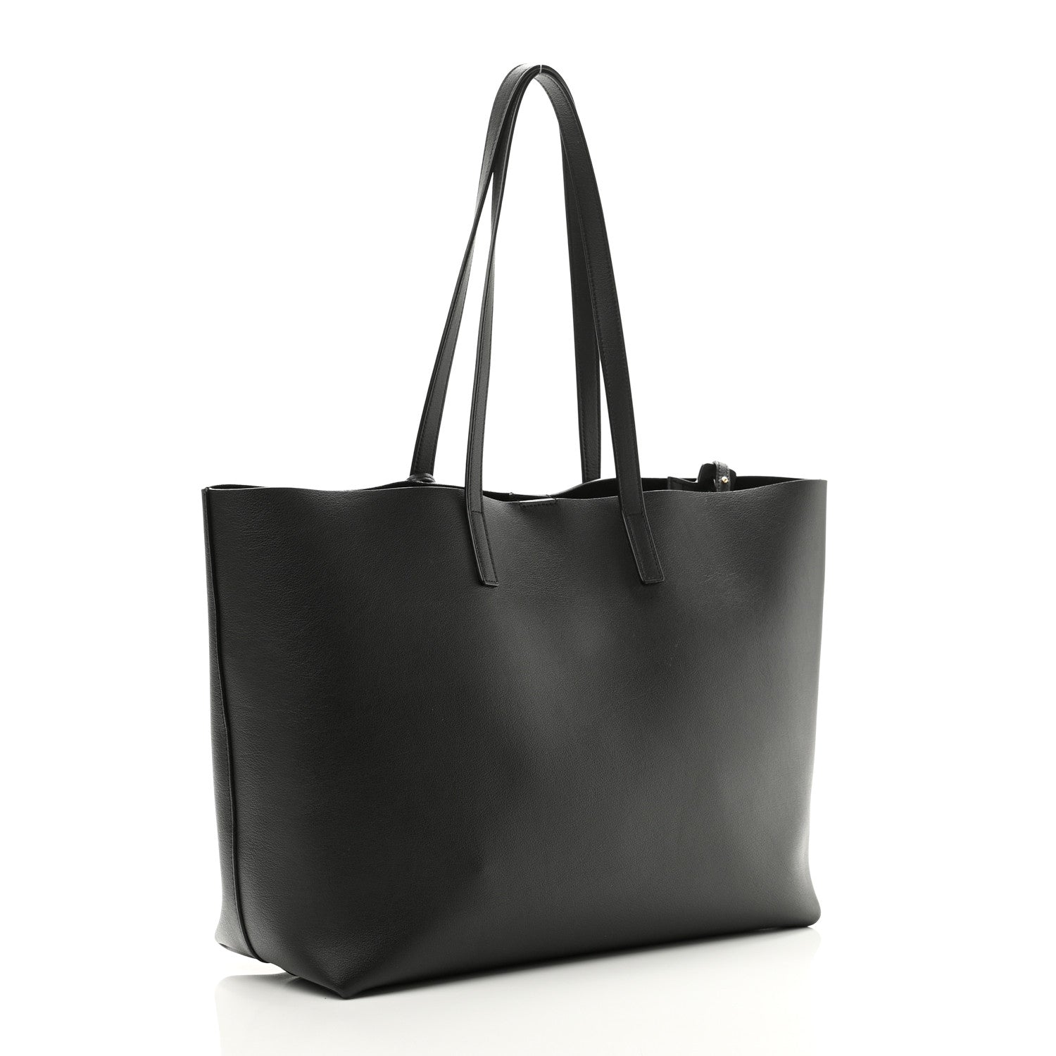 Saint Laurent Calfskin Large Shopping Tote Black 4 of 11