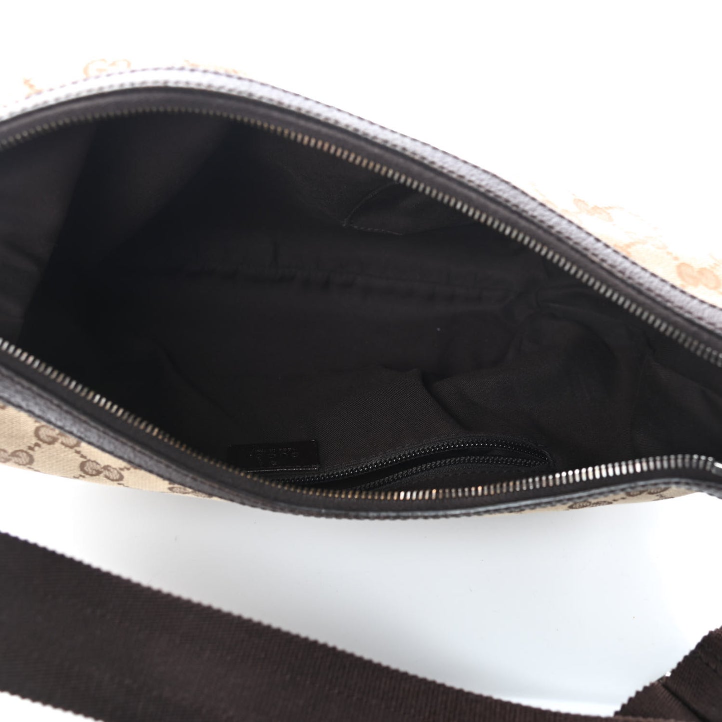 Monogram Medium Half Moon Hobo Dark Brown