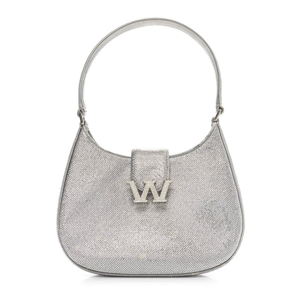 Alexander Wang Mesh Crystal Rhinestone Small Legacy Hobo Alloy 1 of 8