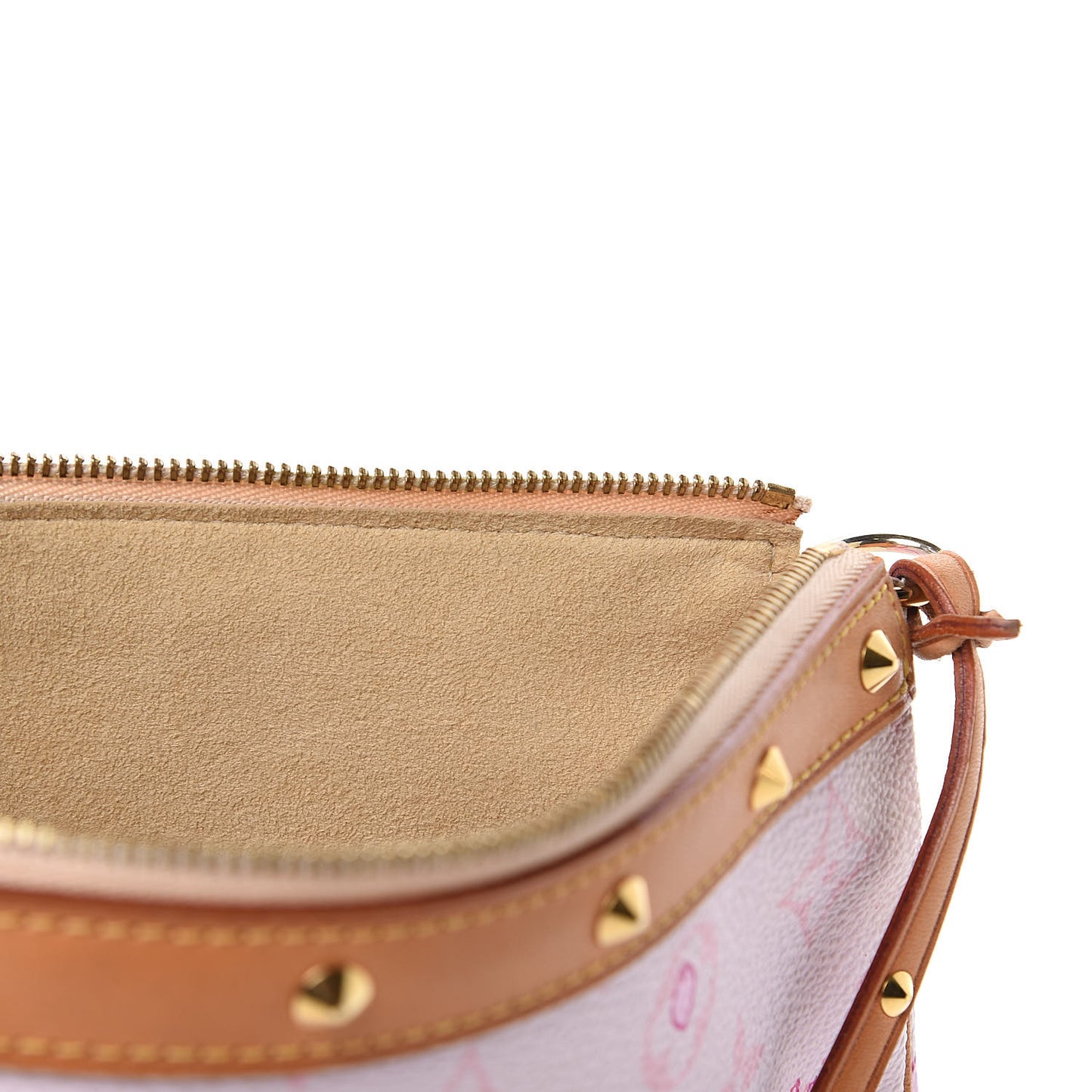 Monogram Cherry Blossom Pochette Accessories Pink