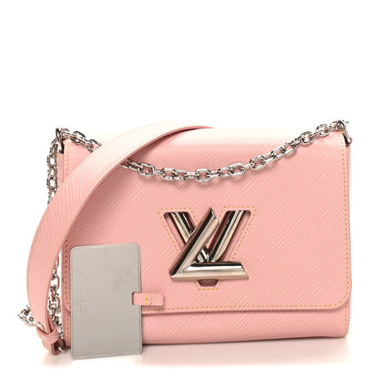 Louis Vuitton Epi Twist Shoulder Bag MM Rose Ballerine 3 of 10