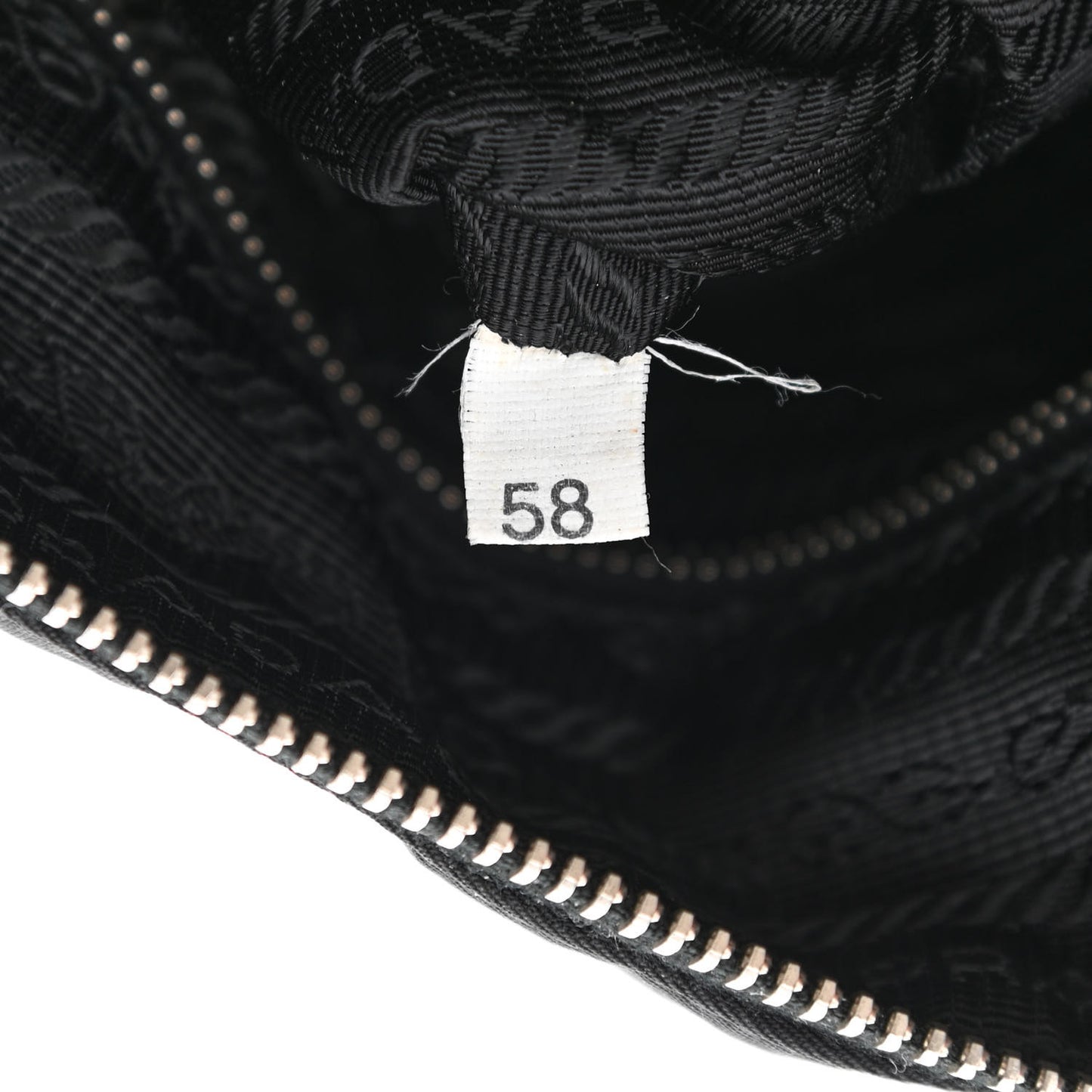 Tessuto Nylon Calfskin Flat Messenger Bag Black