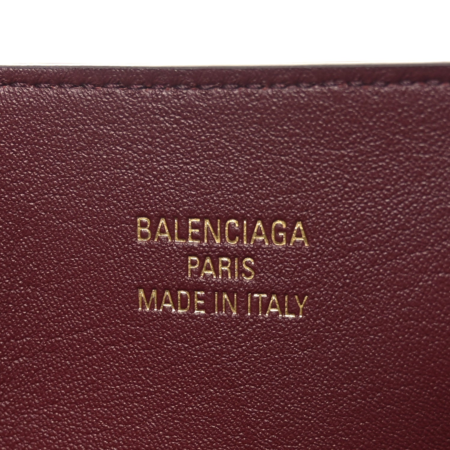 Balenciaga Smooth Calfskin Medium Bel Air Carry All Bag Dark Burgundy 7 of 9