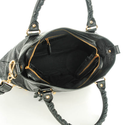 Balenciaga Agneau Giant 12 Gold Hardware Town Black 6 of 8