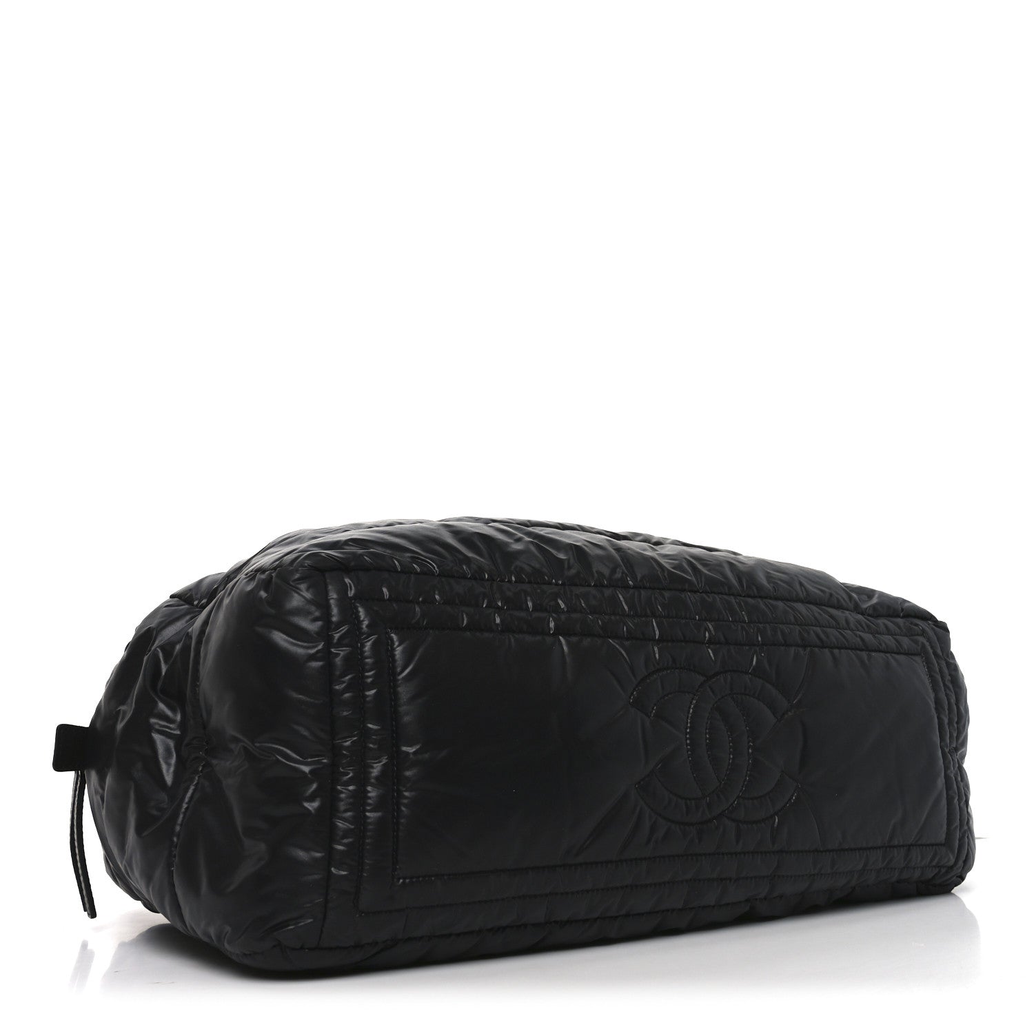 Chanel Nylon Coco Cocoon Large Reversible Tote Black 1847657