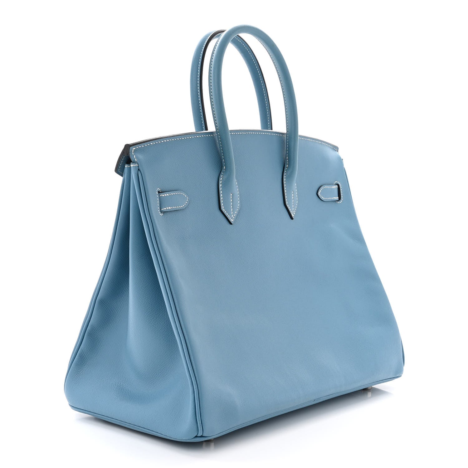 Hermes Epsom Birkin 35 Blue Jean 3 of 19