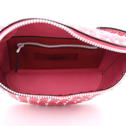 Valentino Garavani Lambskin Free Rockstud Spike Belt Bag Shadow Pink 5 of 8