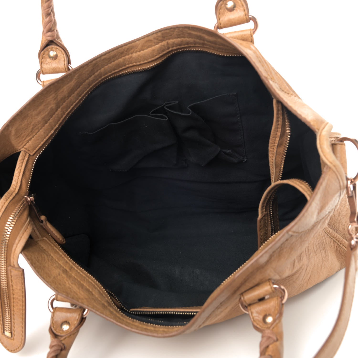 Balenciaga Agneau Giant 12 Rose Gold Hardware City Cumin 4 of 14