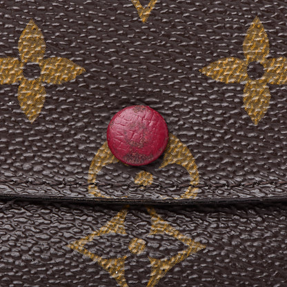 Louis Vuitton Monogram Emilie Wallet Fuchsia 8 of 12