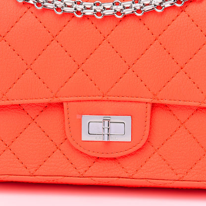 Chanel Goatskin Quilted 2.55 Reissue Mini Flap Orange 10 of 11