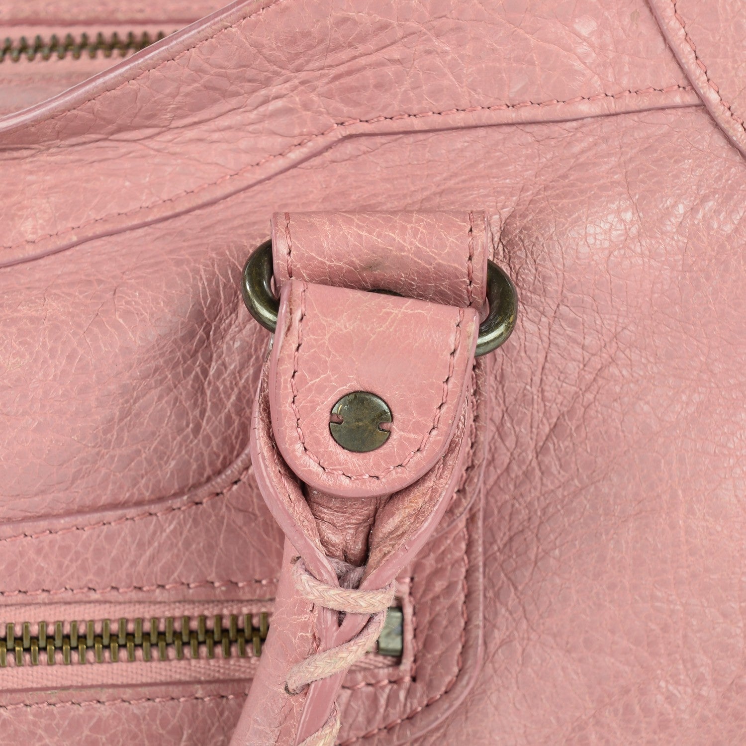 Balenciaga Agneau Classic Hardware City Rose Bruyere 13 of 13