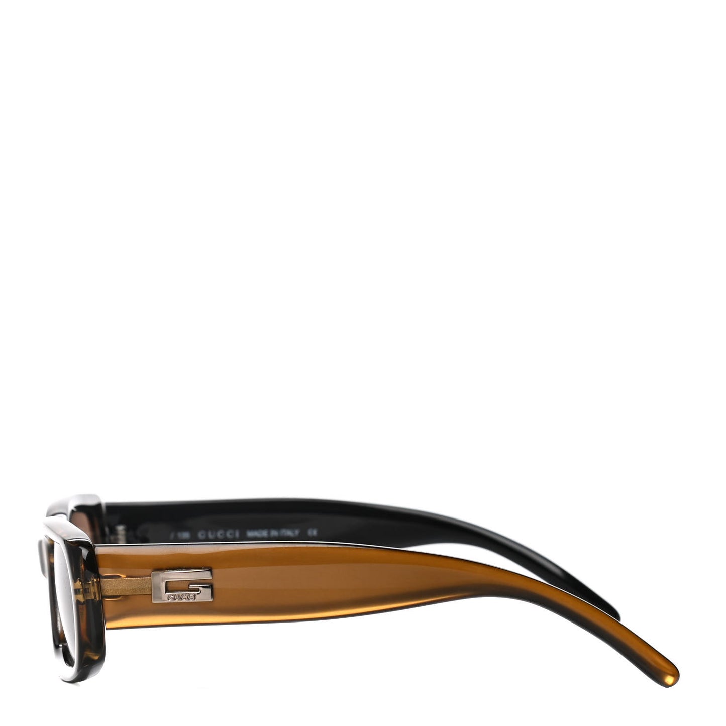 Acetate Rectangular Sunglasses GG2409NS Brown