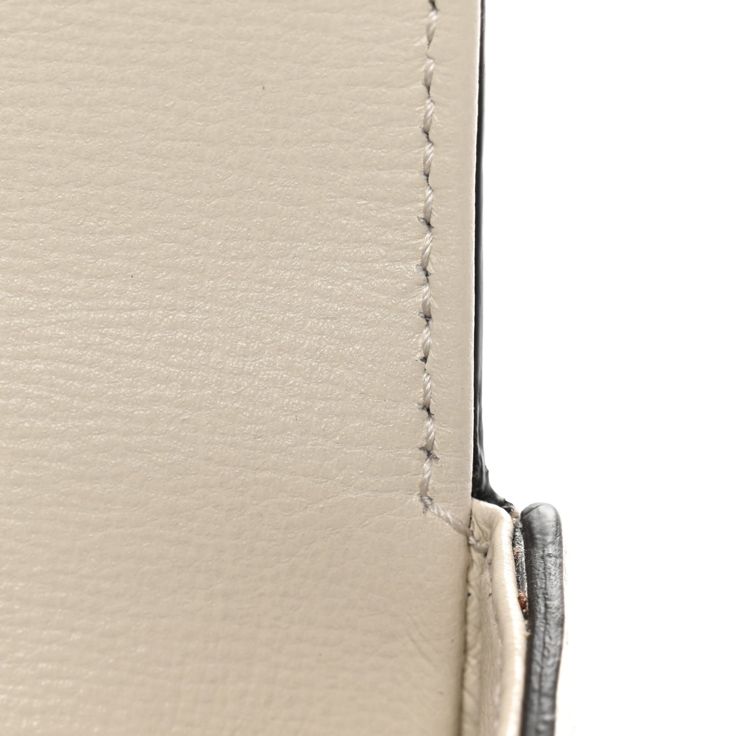 Azalea Calfskin Web Mini Horsebit 1955 Shoulder Bag Mystic White