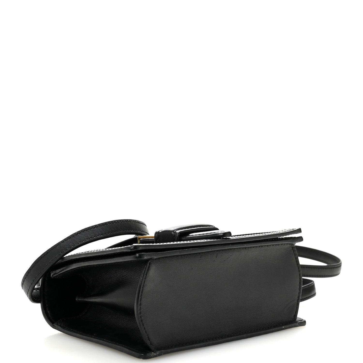 Loewe Calfskin Small Barcelona Shoulder Bag Black 4 of 12