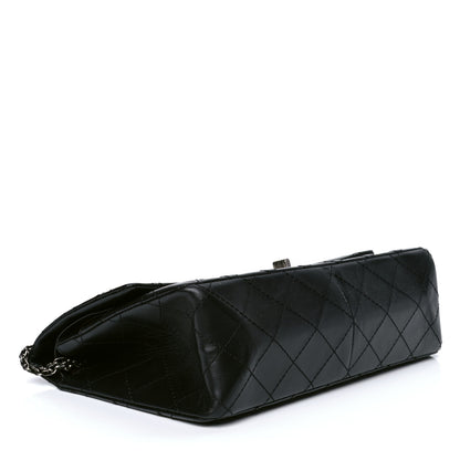 Chanel Aged Calfskin Quilted 2.55 Reissue 226 Flap Black 3 of 4