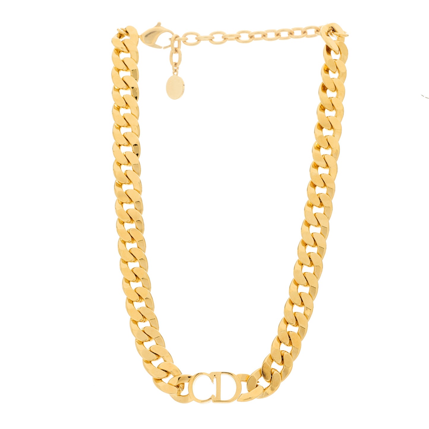 Metal Danseuse Etoile Chain Choker Necklace Gold