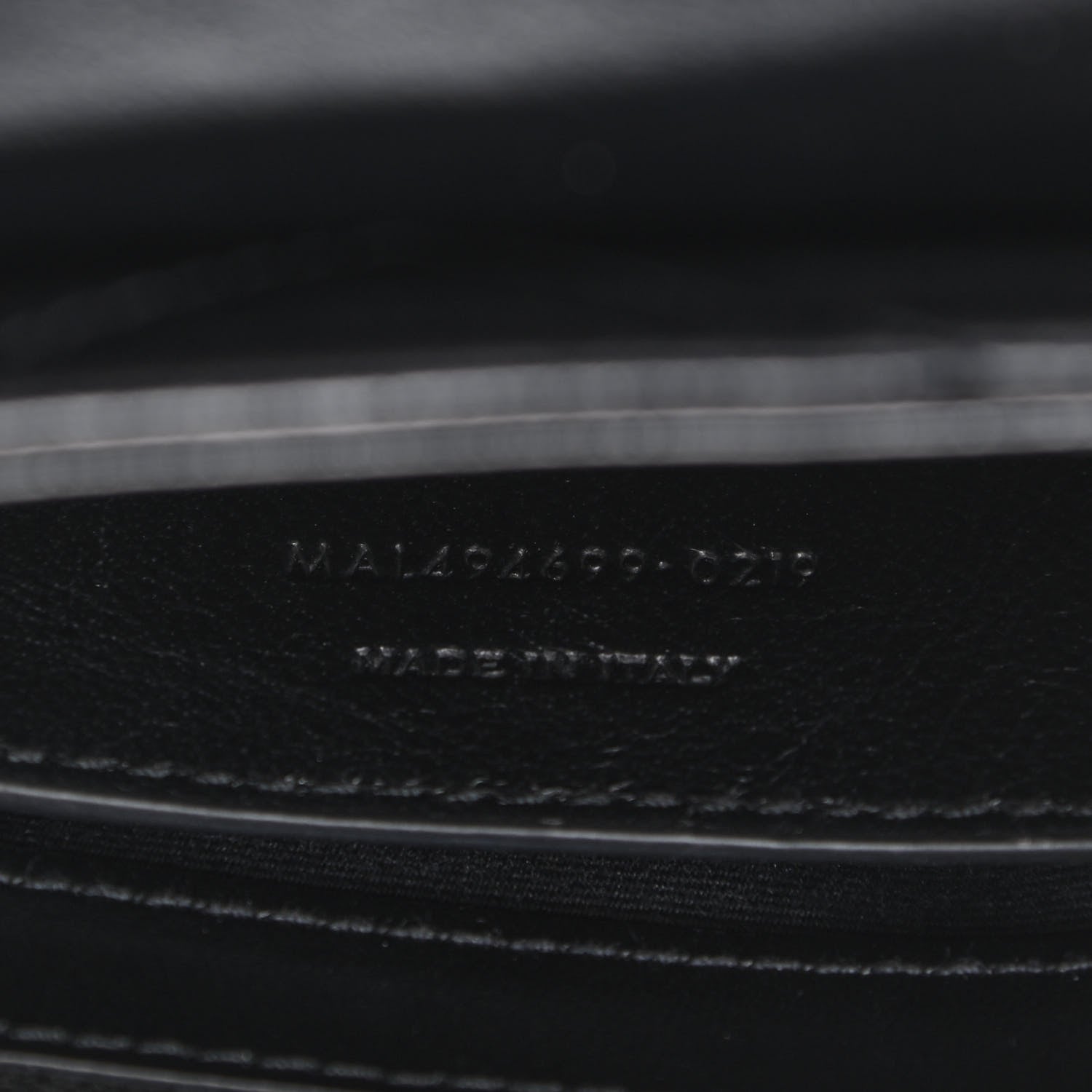 Saint Laurent Calfskin Y Quilted Monogram Small Loulou Chain Satchel Black 9 of 10