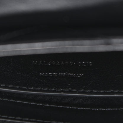 Saint Laurent Calfskin Y Quilted Monogram Small Loulou Chain Satchel Black 9 of 10