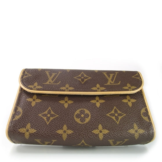 Monogram Pochette Florentine w Belt Strap