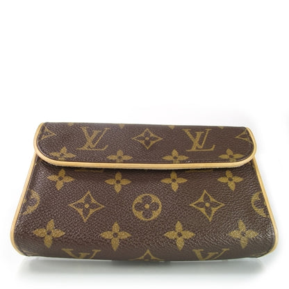 Louis Vuitton Monogram Pochette Florentine w Belt Strap 1 of 9