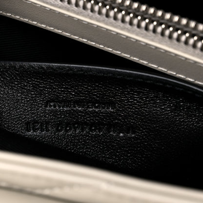 Saint Laurent Calfskin Y Quilted Monogram Small Loulou Chain Satchel Blanc Vintage 8 of 10