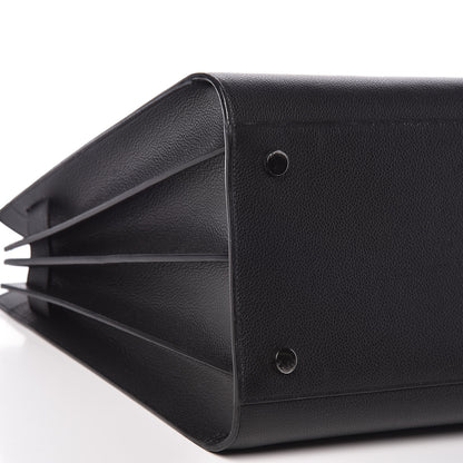 Saint Laurent Grained Calfskin Large Sac De Jour Carryall Black 13 of 16