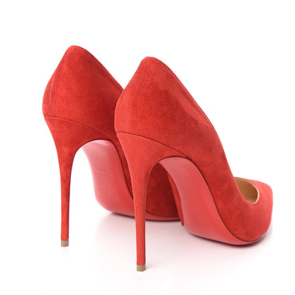 Christian Louboutin Veau Velours So Kate 120 Pumps 38.5 Loubi 4 of 8