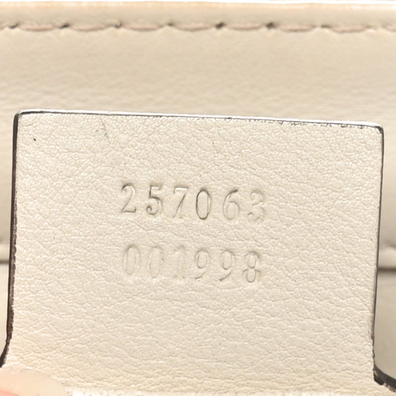 Gucci Guccissima Medium Mayfair Tote Off White 7 of 10