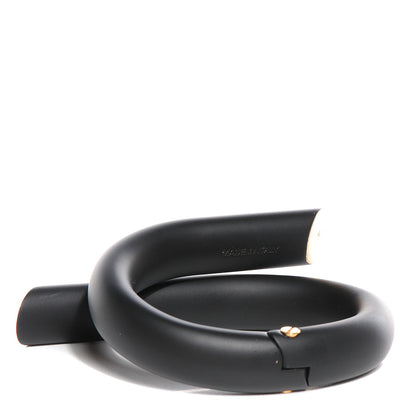 Louis Vuitton Rubber Twist Cuff Black 3 of 7