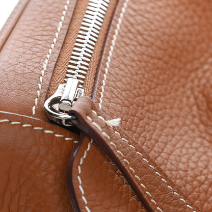 Hermes Taurillon Clemence Lindy 34 Gold 10 of 11