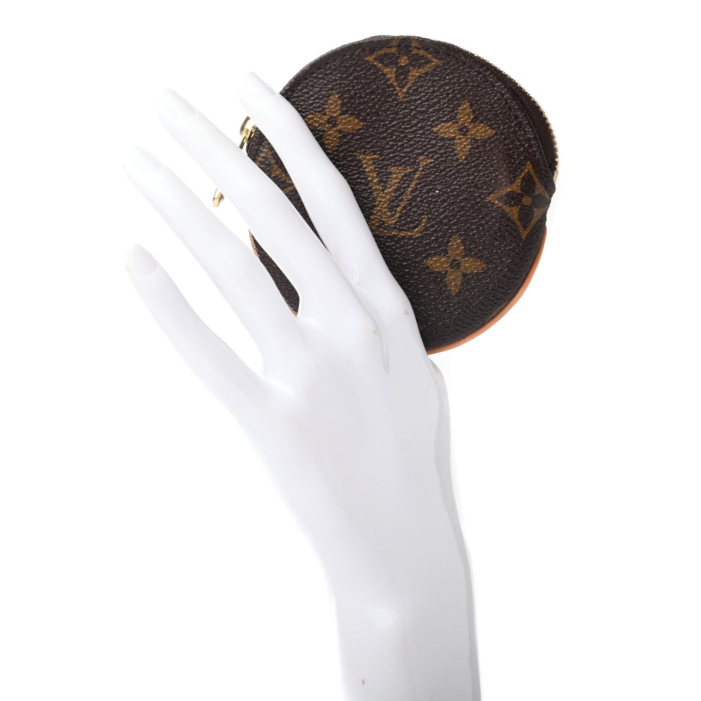 Monogram Round Coin Purse
