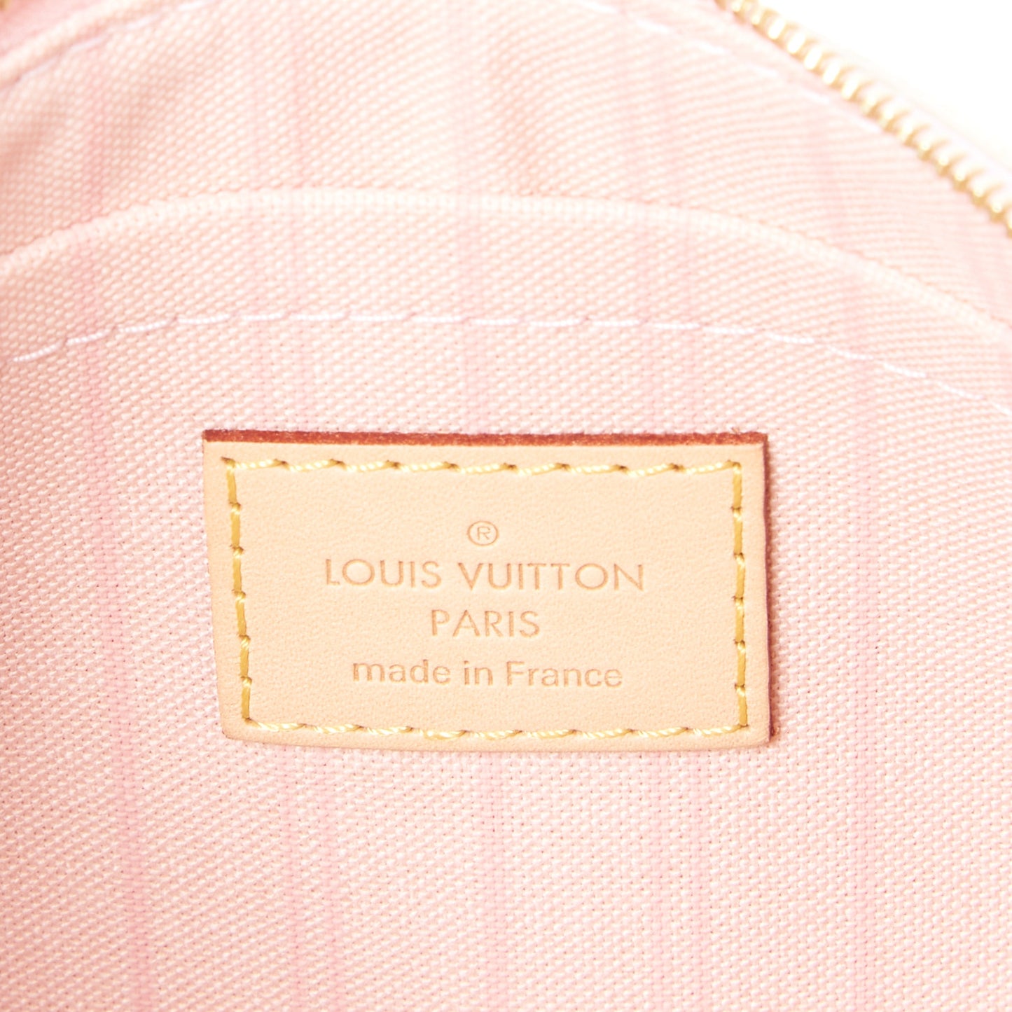 Damier Azur Neverfull MM GM Pochette Rose Ballerine